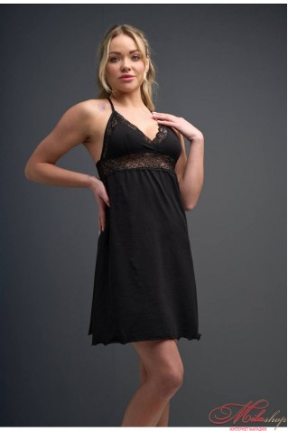 Бавовняна сорочка з мереживом Марсана 03-086